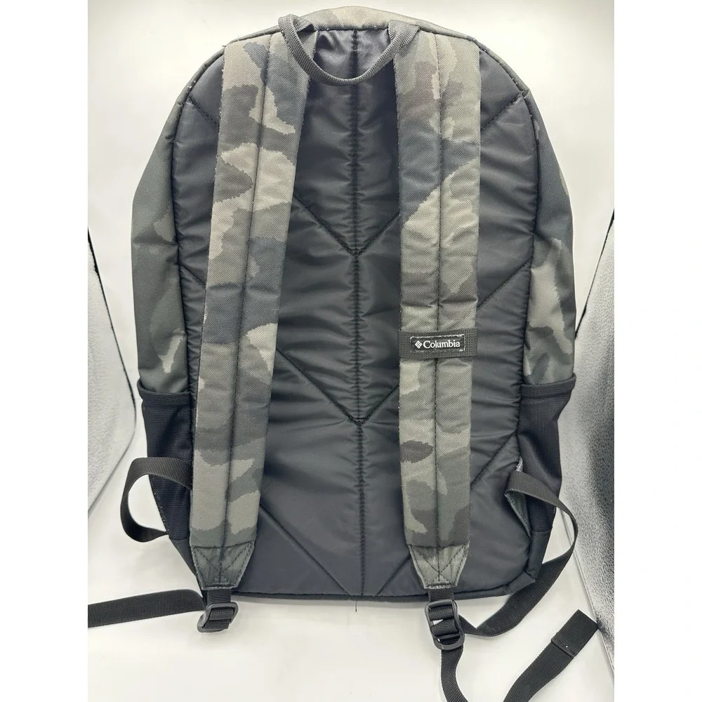 Columbia Unisex Backpack – Cypress Camo Green / Black – O/S